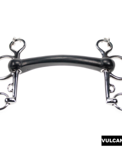 Pelham in vulcanite intero rigido chiamata da 10cm