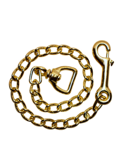 Catena per lunghina da 62cm in ferro ottonato