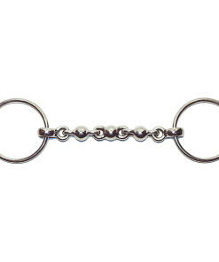 Filetto pieno a palline in acciaio inox con anelli di 67 mm