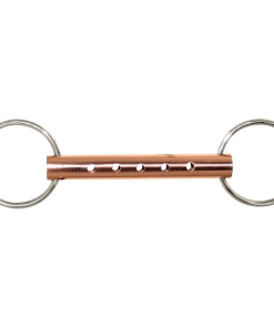 Respiro intero in rame vuoto 21mm con anelli inox da 65mm - 135mm