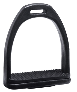 Staffa in materiale sintetico con pedane in gomma da 120 mm