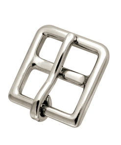 Fibbia per sottopancia in acciaio inox da 26mm