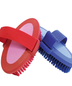 Spazzola antiscivolo bicolore fibre sintetiche