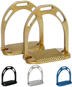 Staffa in alluminio con panca antiscivolo 12 cm