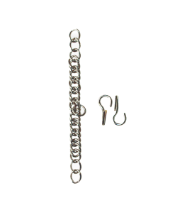 Barbozzale in acciaio inox lusso completo di ganci