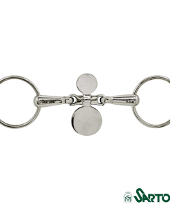 Filetto snodato a farfalla pieno 18mm con anelli da 65mm - 135mm