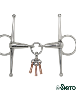 Asta snodata con giocattolo piena da 18mm con chiamata da 170mm inox - 135mm