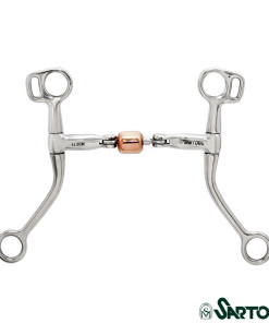 Morso western training 14mm rullo rame chiamata 185mm piena inox - 125mm