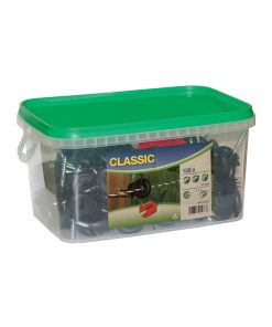 SECCHIELLO KIT 100 PZ ISOLATORI + SUPPORTO AVVITATORE