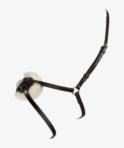 Capezzina messicana in cuoio con chiudibocca