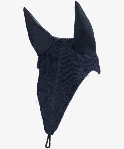 Cuffietta in maglia con laccetto al chiudibocca