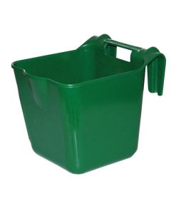 MANGIATOIA PLASTICA CON GANCI E MANIGLIA