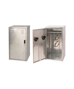 ARMADIO PORTASELLA IN LAMIERA ZINCATA 106X60X60 CM