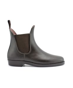 Stivaletto Jodhpur in gomma - marrone