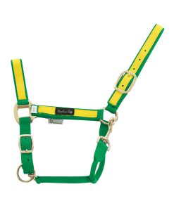 CAVEZZA IN NYLON CON RIPORTO COLORATO - Verde/Giallo