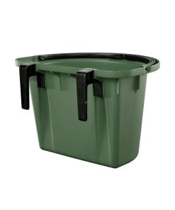 MANGIATOIA PLASTICA A STAFFE CON MANICO - Verde