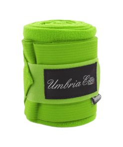 FASCE DA LAVORO IN PILE CON ELASTICO (4PZ) - Lime
