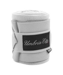 FASCE DA LAVORO IN PILE CON ELASTICO (4PZ) - Bianco