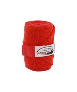 FASCE DA LAVORO ELASTICHE (4PZ) - Rosso