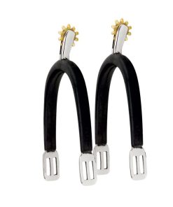 Speroni uomo con rotella denti fini ricoperti in gomma 20 mm