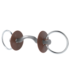 Filetto ad anelli Beris con ponte passalingua KONNEX - Anello 7,5 cm