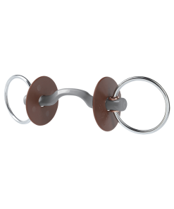 Filetto ad anelli Beris con ponte passalingua KONNEX DÜNN - Anello 7,5 cm