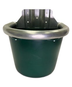 Mangiatoia con bordo zincato e rinforzi in metallo - Made in Italy