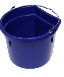 Secchio in plastica con manico capacità 20 Litri con lato piatto