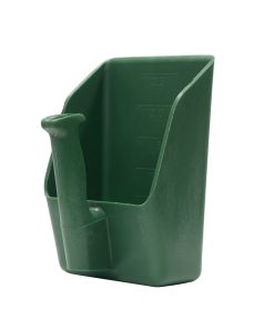 Sessola per mangime okplast robusta colore verde capacità 3 L