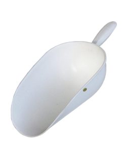 Contenitore in plastica bianca colore bianco per mangime