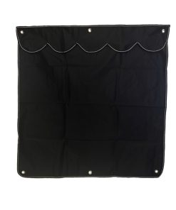 Tende da box circa 123X120 cm in poliestere colore blu