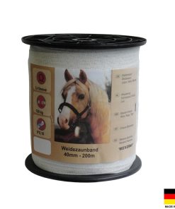 Fettuccia alta 4cm, 200m a 8 fili - Made in Germany