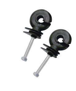 Isolatore con viti e bulloni per pali in metallo - Confezione 50pz