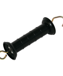 Maniglia in plastica e metallo per cancelli e recinzioni