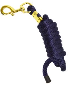 Lunghina tonda pesante da 250 cm con moschettone ottonato da 125 mm