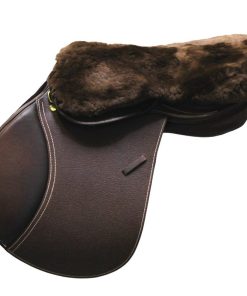 Copriseggio per sella inglese in agnello naturale