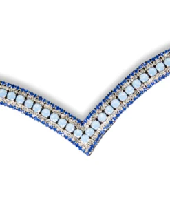 Frontalino di cristallo The One V Shape - Airblue Opal