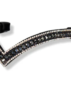 Frontalino di cristallo The One V Shape - Blue Hematite