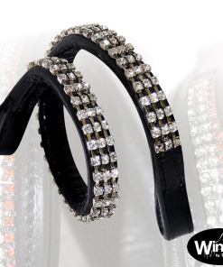 Frontalino 13 mm  con 3 file di strass