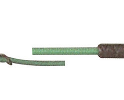 Frustino con manico gomma 100cm