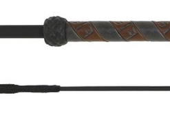 Frustino Fleck da dressage - Nero/marrone