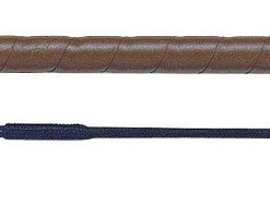 Frustino Fleck da dressage manico in pelle - 120cm