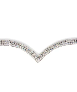 Frontalino di cristallo The One V Shape - Rainbow